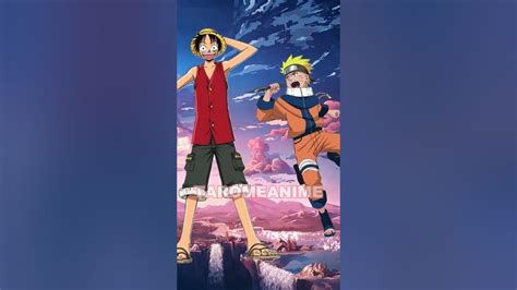 P1 Luffy Vs Naruto Onepiece Narutoshippuden Animedebatefyp Parati