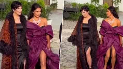 Kim Kardashian E Kris Ospiti Della Sfilata Di Dolce E Gabbana