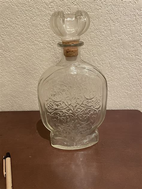 1953 Vintage Schenley Glass Decanter Etsy