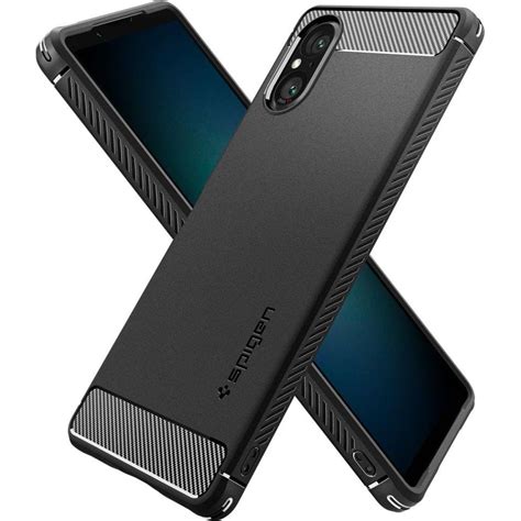 Outlet Etui Spigen Rugged Armor Do Sony Xperia V Czarne Pancernik