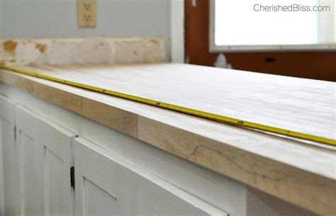 How To Finish And Install Butcher Block Countertop Cherished Bliss In 2024 Butcher Block