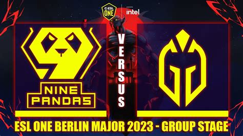 FIL 9 Pandas Vs Gaimin Gladiators BO2 ESL One Berlin Major 2023