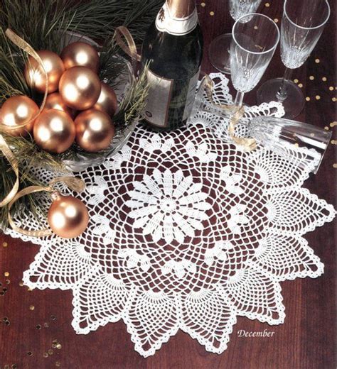 The Pineapple Doily Is Always Popular And Has Been Created With Pretty