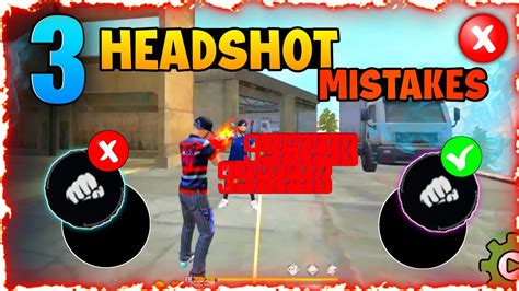 Top Headshot Mistakes In Free Fire Headshot Mistakes In Tamil