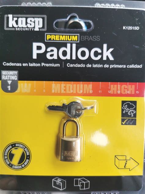 K D Kasp Series Premium Brass Padlock Mm For Sale Online Ebay