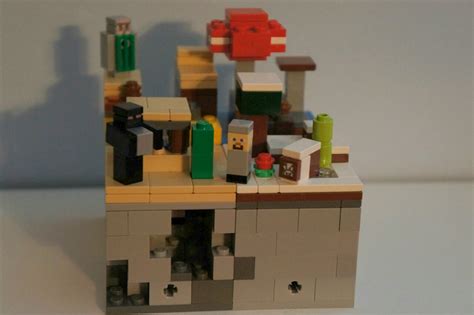 LEGO IDEAS Minecraft Micro World Biomes Iron Pack