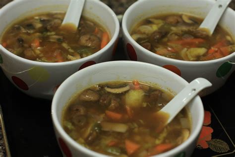 Daily Musings Everyday Recipes And More Vegetarian Hot And Sour Soup Indo Chinese Style Recipe