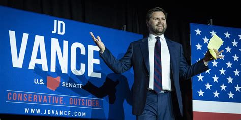 J D Vance Wins Ohio Republican Senate Primary With Trump Endorsement