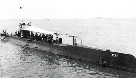 Hnms K Xii N Of The Royal Dutch Navy Dutch Submarine Of The K Xi