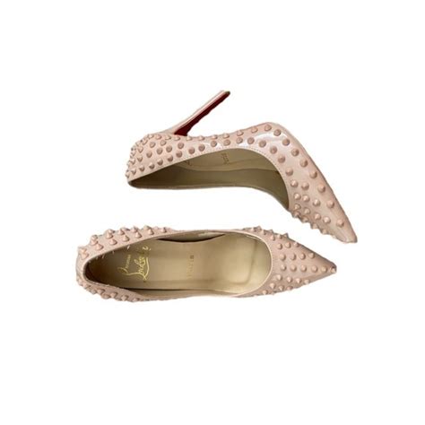 Christian Louboutin Shoes Christian Louboutin Womens Nude Heels Poshmark