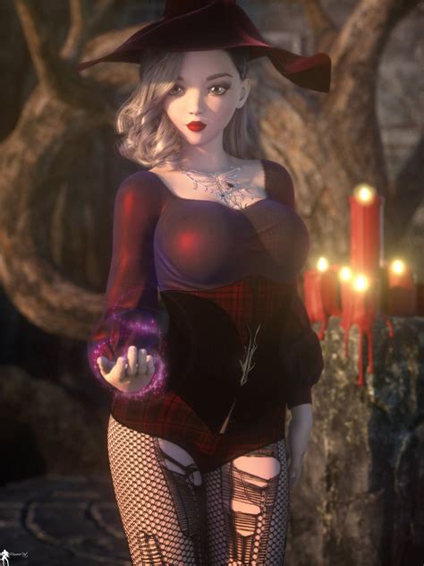 October Witch 1 By Lamuserie Hentai Foundry