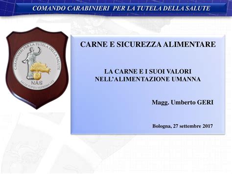 Carne E Sicurezza Alimentare Ppt Scaricare