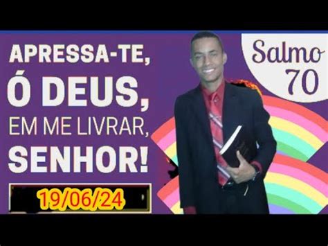 Campanha Apressa Te O Deus Em Me Ajudar Dia Youtube