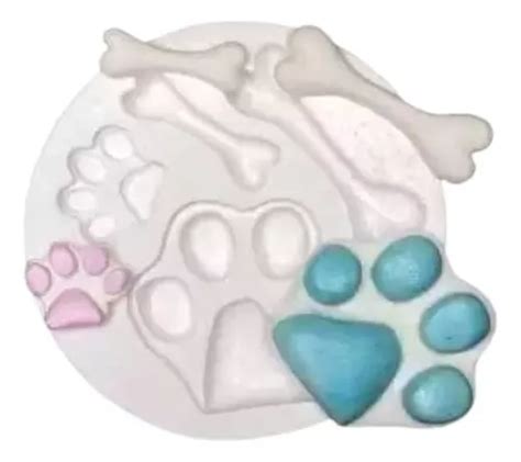 Molde De Silicone Patrulha Canina Osso Confeitaria E Biscuit Mercadolivre