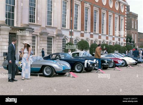 75 Years Of Ferrari Display At The 2022 Hampton Court Concours At