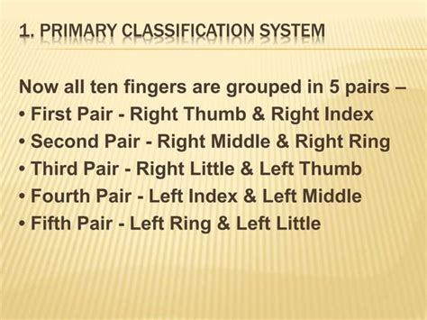 Henry Classificationpptx Seven Division Of Henry Formula Ppt
