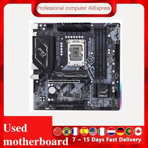 Placas Base Para ASRock B660M Pro RS Escritorio Original Intel B660