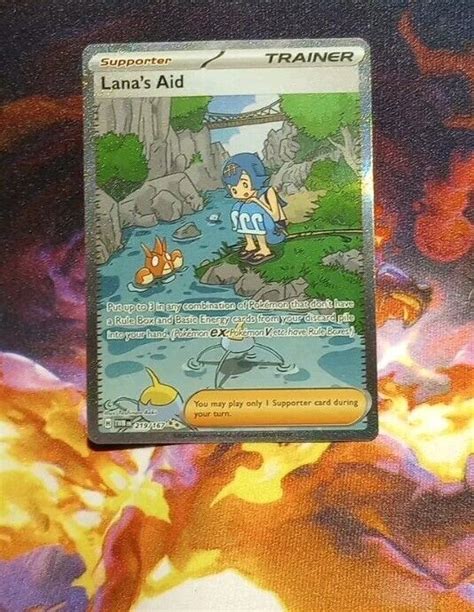 Pok Mon Tcg Lana S Aid Sv Twilight Masquerade Sar Ebay