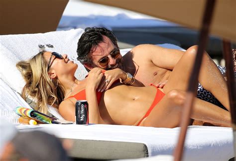 Sylvie Meis Red Bikini Hot Celebs Home