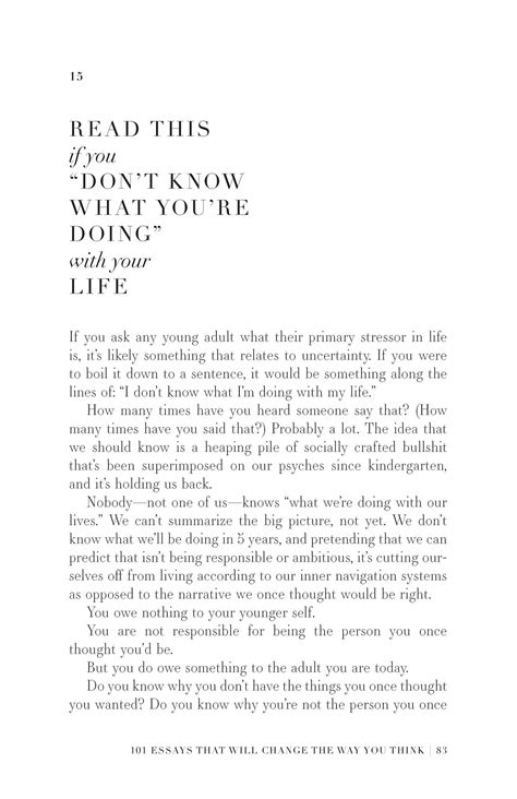 101 essays that will change the way you think brianna wiest – Artofit