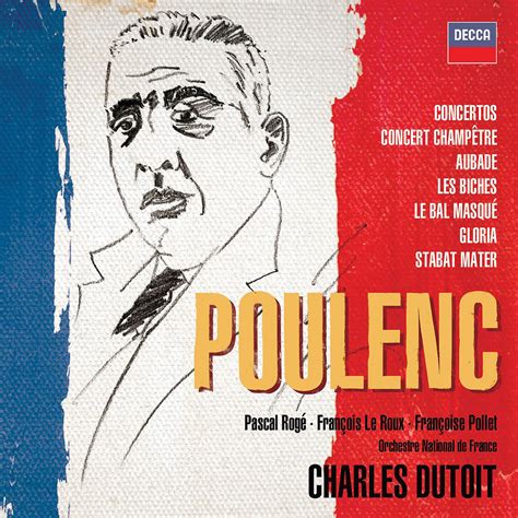 Poulenc Piano Organ Concertos Dutoit Press Quotes