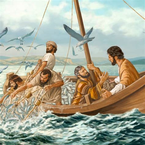 Jesus Calls Disciples To Be Fishers Of Men Life Of Jesus Bible