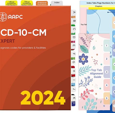 Amazon Index Tabs For Icd Cm Aapc Version Complete Book