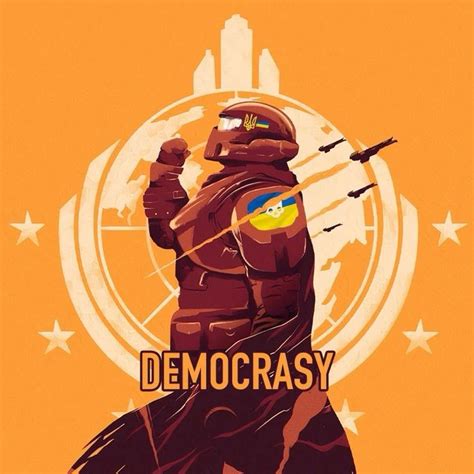 Stand Up For Democrasy Rhelldivers