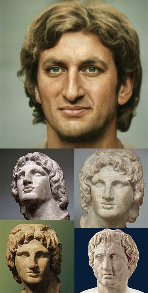 Alexander The Great Facial Reconstruction From His Marble Busts 330 Bc R Oldschoolcool