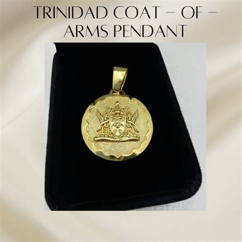 Trinidad Coat Of Arms Pendant Goozone