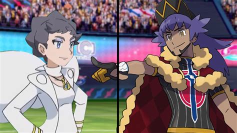 Pokemon Sword And Shield Diantha Vs Leon Battle Of Champions Youtube