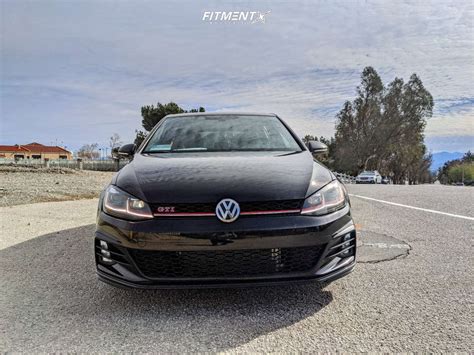 2019 Volkswagen GTI Rabbit Edition With 19x8 5 Rotiform Hur And