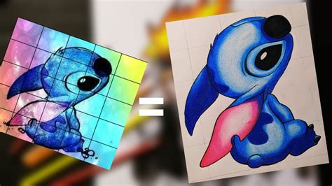 Stitch Para Dibujar En Cuadricula Haz Clic En Cada Uno De Los Cuadros