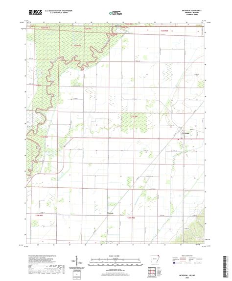 Mcdougal Arkansas Us Topo Map Mytopo Map Store