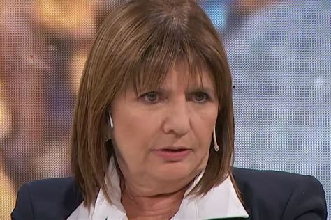 Patricia Bullrich Atacó Otra Vez A Larreta Y Dio Nombres De Su Equipo Económico