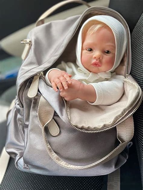 Zero Pam 19 Zoll Realistisch Reborn Baby Puppe Mit Blondem Haar