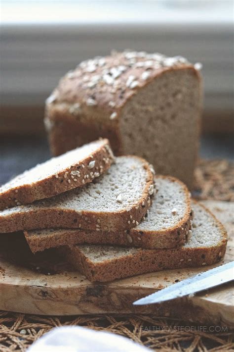 Sliced Buckwheat Bread Healthy Taste Of Life