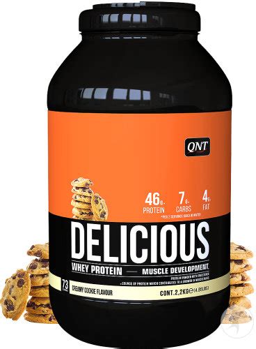 Qnt Delicious Whey Protein Powder Cookies And Cream Dose Kg Apo