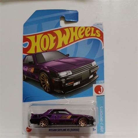 Hot Wheels Nissan Skyline Rs Kdr Shopee Malaysia