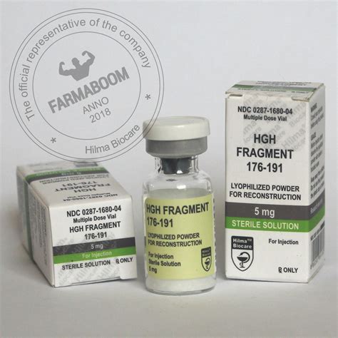 Buy HGH FRAGMENT 176-191 - Hilma Biocare - Farmaboom.com