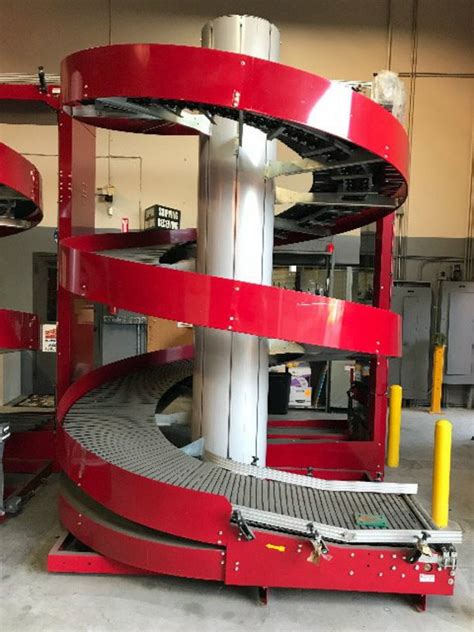 Used Ryson 1800 650 C1 2 5 Spiral Incline Conveyor