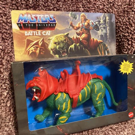 New Masters Of The Universe Battle Cat He Man Mattel Action Figure Ebay