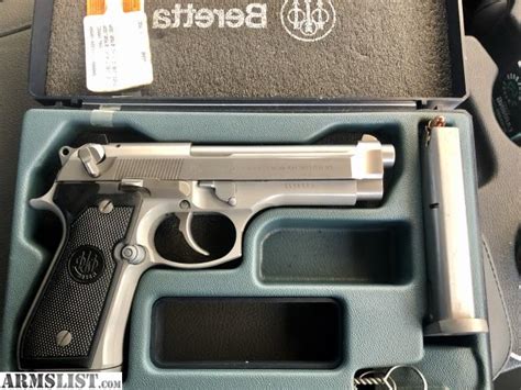 ARMSLIST For Sale Trade Stainless Beretta 92FS Italian Made