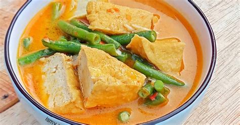 Resep Sayur Kacang Tahu Kuah Santan Oleh Ismy Maulidasary Cookpad