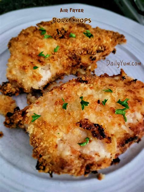 Crispy And Juicy Air Fryer Pork Chops Daily Yum