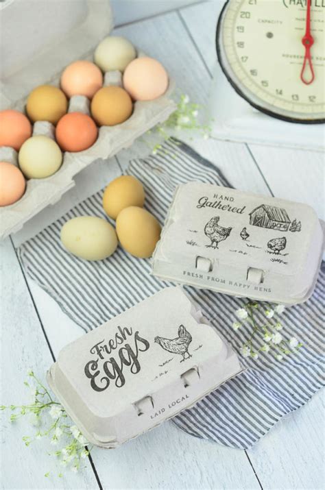 Pretty Egg Packaging: Vintage Style Egg Cartons - Home in the Finger Lakes