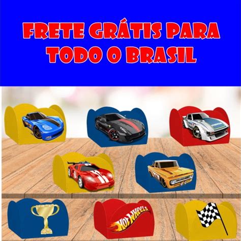 Forminha De Doce Hot Wheels Unidades Elo