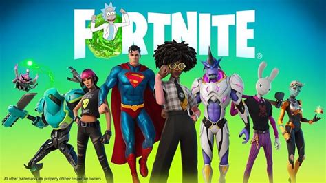 Fortnite Chapter 2 Season 7 Battle Pass Superman Skin Rick And Morty