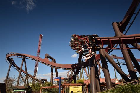 In Pictures Nemesis Inferno At Thorpe Park Uk Theme Park Spy