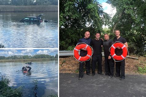 Suffolk Police Officers Rescue Woman After Vehicle Enters Forge River Long Island Insider